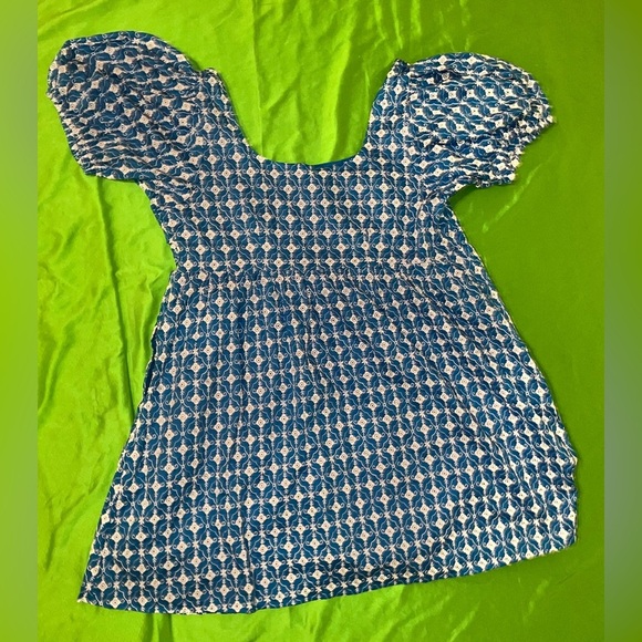NWT Rhode x Target Blue Patterned Mini Dress size XXL - Picture 4 of 10